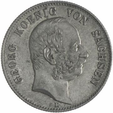 1904 Silver 2 Mark 1904 E VZ, somewhat patchy