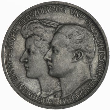 1910 Germany Silver 3 Mark 1910 A SS+, minimally spotted