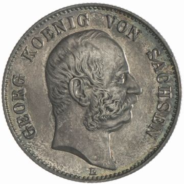 1904 Silver 2 Mark 1904 E VZ, appealing patina