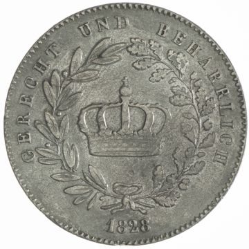 1828 Germany Silver Kronentaler 1828
