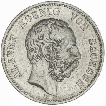 1880 Germany Silver 2 Mark 1880 E SS