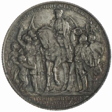 1913 Germany Silver 2 Mark 1913 A VZ, Patina