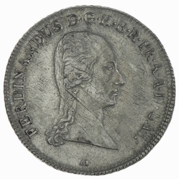 1804 Austria Silver 20 Kreuzer 1804 VZ, small crown.