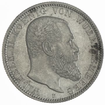 1906 Silver 2 Mark 1906 F VZ, splotchy