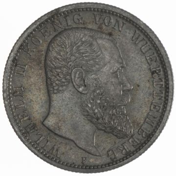 1912 Silver 2 Mark 1912 F