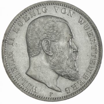 1909 Germany 3 Mark 1909 F VZ