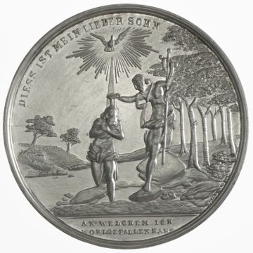 Silver AR Taufmedaille 1898