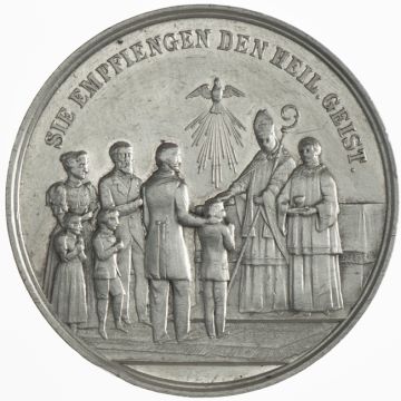 Silver AR Medaille Firmung o. J.