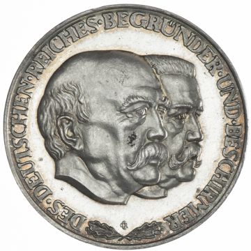 Silver VZ, PP, small spot, slightly patinated