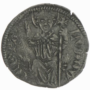 1319-1332 Italy Silver Denar Aquileia SS+,