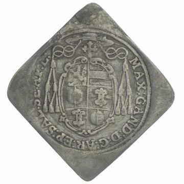 Silver 1/9 Talerklippe SS, small cup, with a hole and handle mark