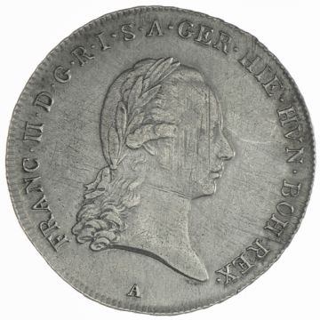 1794 Silver 1/4 Kronentaler 1794 A VZ-, kl. Kr., Henkelspur?