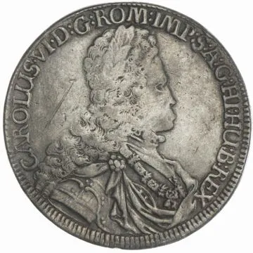 1716 1/25 oz Austria Silver Thaler Hall SS, Umlaufspuren, poliert