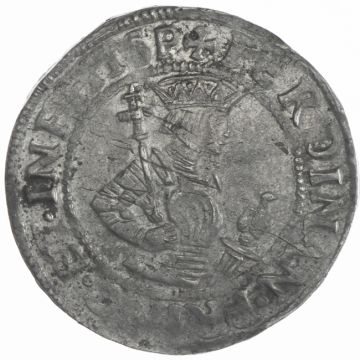 Silver 6 Kreuzer fast VZ, Kr., etw. fleckig,