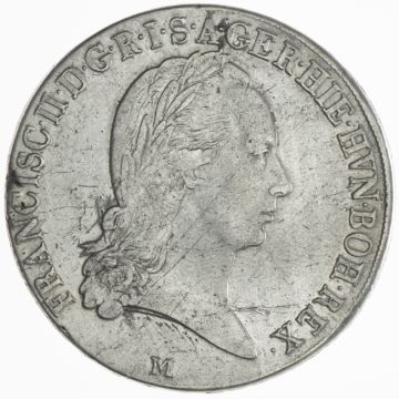 1796 Silver Kronentaler 1796 M SS+, kl. Kr., Randsch
