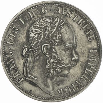 1878 Silver 2 Gulden 1878