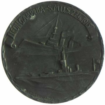 1915 Austria Zinc Zinc Medal VZ, age spots