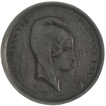 1846 Bronze medal Galicia VZ