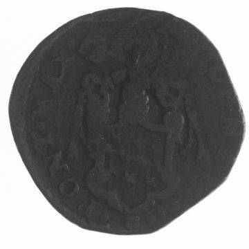 1600 Copper Quattrino Coin from Rome S