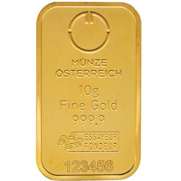 10g Austria Gold Münze Österreich Minted customary in banking