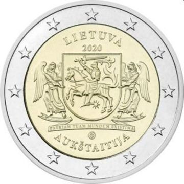 2020 Lithuania Copper-Nickel 2020 Lithuania Copper-Nickel Upper Lithuania UN Lithuania UNC UNC