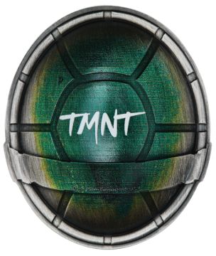 2025 46.64g Tuvalu Silver 2025 1.5oz Silver Teenage Mutant Ninja Turtles - Domed Shell TO